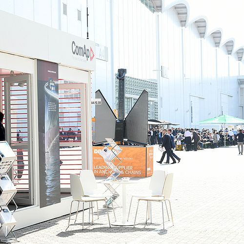outdoor exhibition area