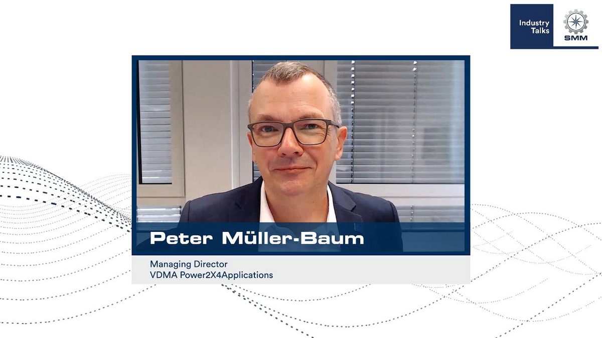 SMM Industry Talks | Deep Dive Fuels: P. Müller-Baum, Managing Director, VDMA Power2X4Applications