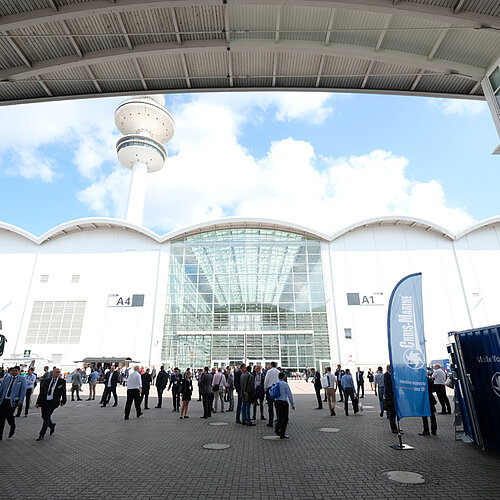 outdoor exhibition area