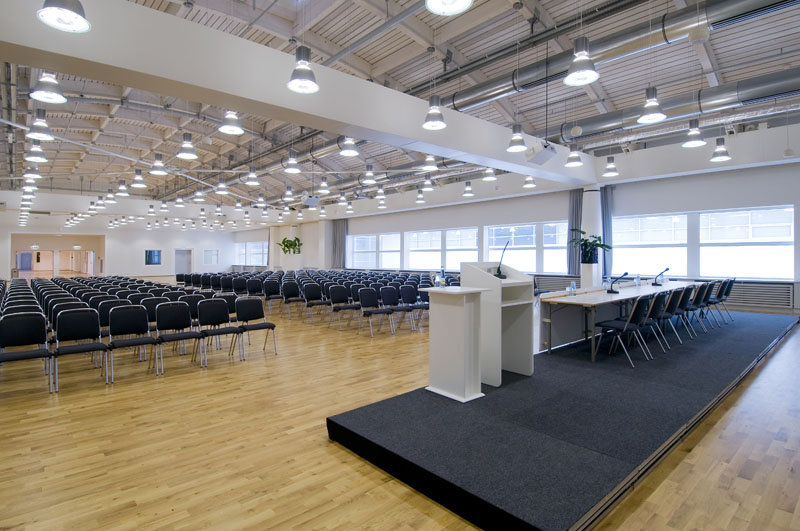 Conference rooms on the fair grounds