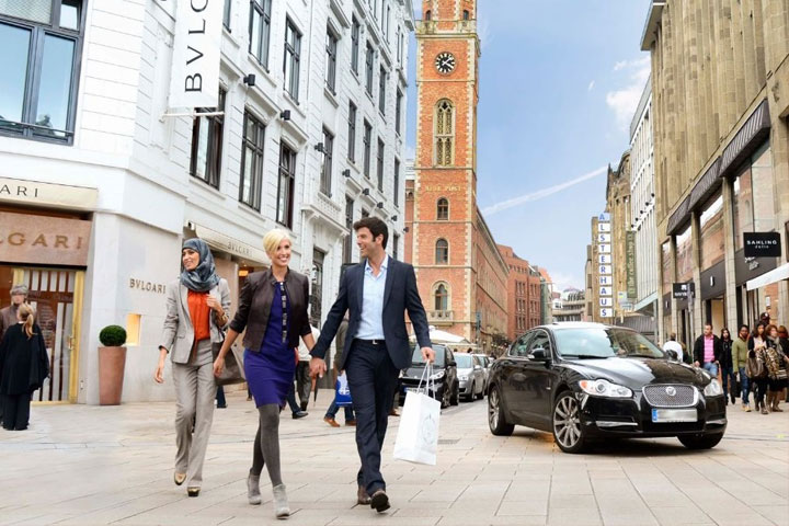 Shopping in der Hamburger Innenstadt